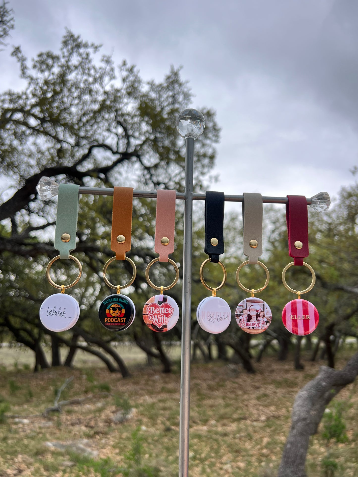 Double Sided Custom Photo Keychains