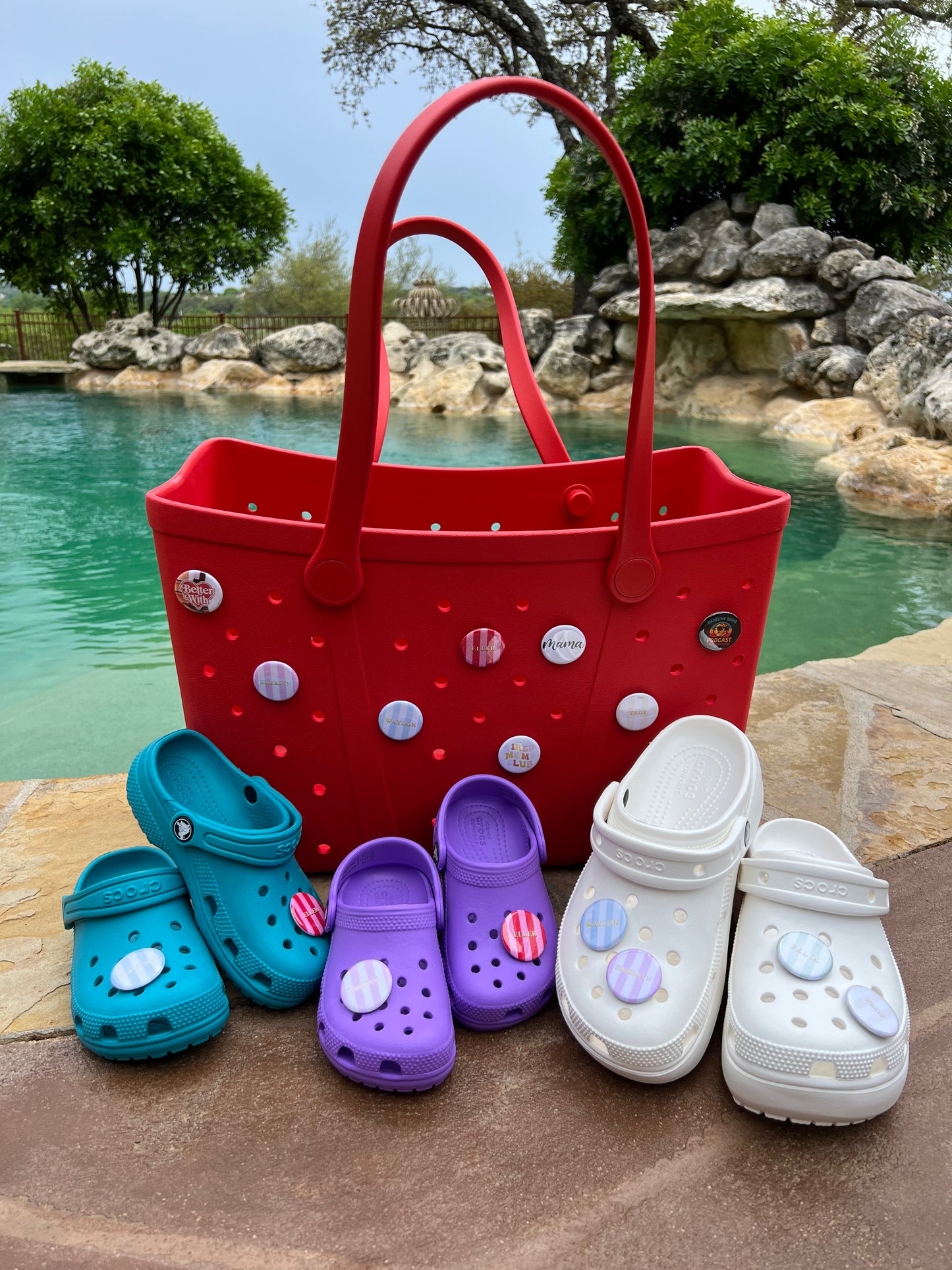 Custom Charms for Crocs + Bogg bags