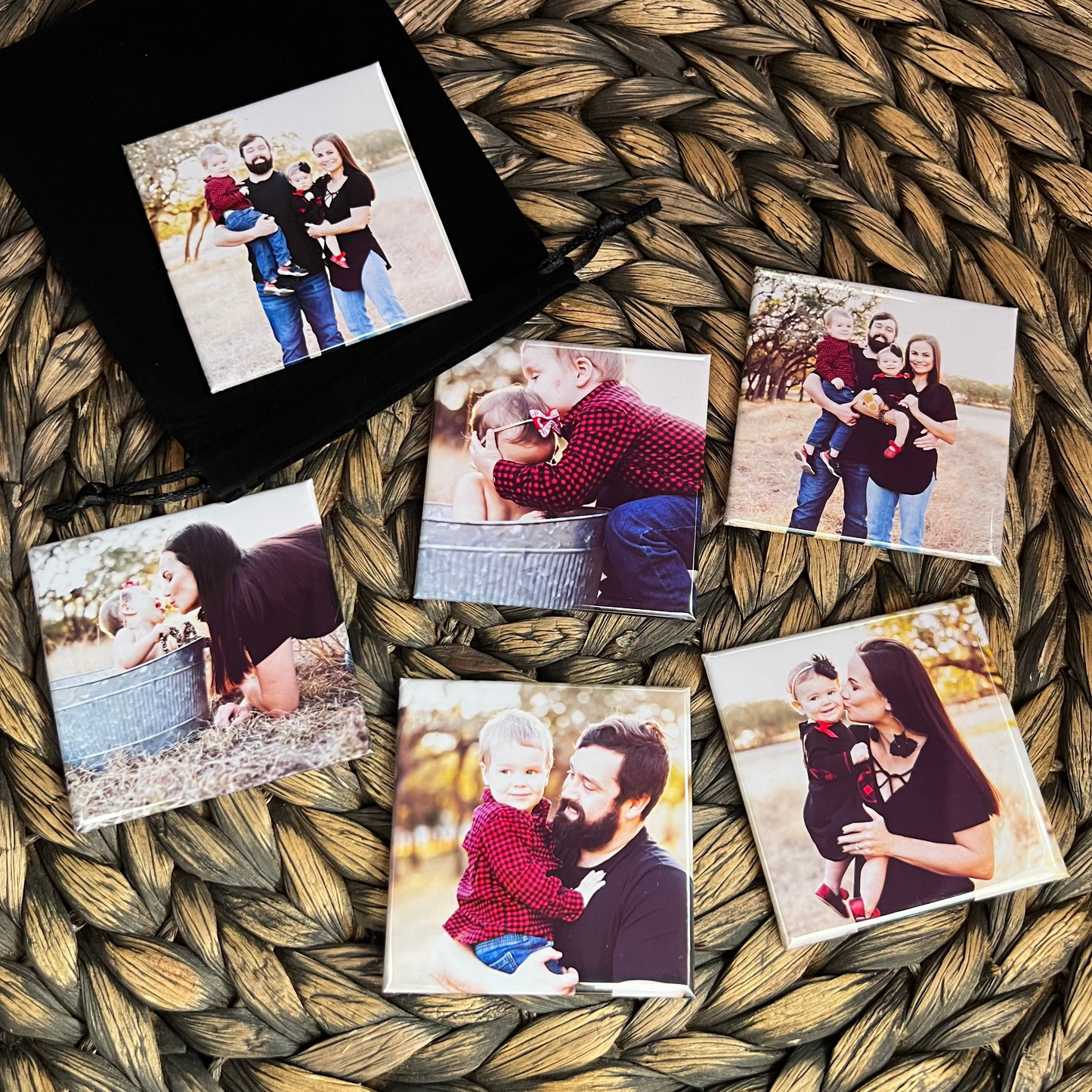 Personalized 2.5 x 2.5 Custom Photo Magnets