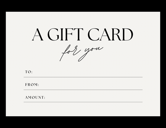 Novelty by Leslie Gift Card